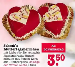 E-Center Scheck`s muttertagsherzchen Angebot