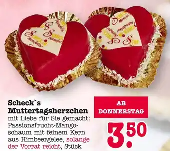 E-Center Scheck`s muttertagsherzchen Angebot