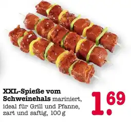 E-Center Xxl-spieße vom schweinehals Angebot