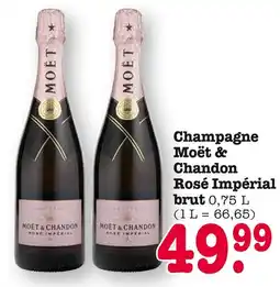 E-Center Moët & chandon champagne rosé impérial brut Angebot
