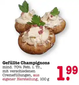 E-Center Gefüllte champignons Angebot