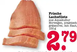 E-Center Frische lachsfilets Angebot