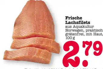 E-Center Frische lachsfilets Angebot