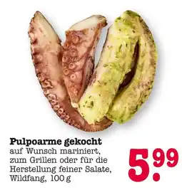 E-Center Pulpoarme gekocht Angebot