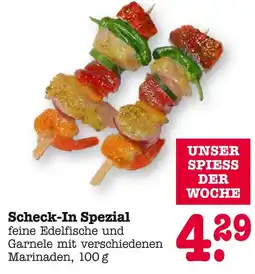 E-Center Scheck-in spezial unser spiess der woche Angebot