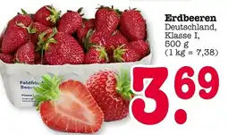 E-Center Feldfrisch erdbeeren Angebot