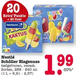 E-Center Nestlé schöller eisgenuss Angebot