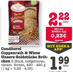 E-Center Coppenrath & wiese unsere goldstücke brötchen Angebot