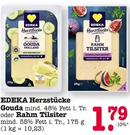 E-Center Edeka gouda oder rahm tilsiter Angebot