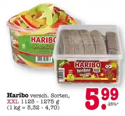 E-Center Haribo anaconda riesenschlangen oder pasta basta fizz Angebot