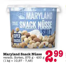 E-Center Maryland snack nüsse Angebot