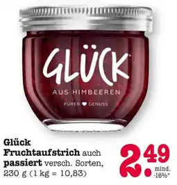 E-Center Glück fruchtaufstrich Angebot