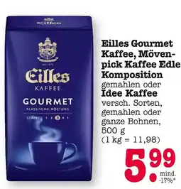 E-Center Eilles eilles gourmet kaffee, mövenpick kaffee edle komposition oder idee kaffee Angebot