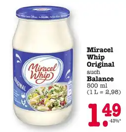 E-Center Miracel whip original oder balance Angebot