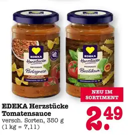 E-Center Edeka herzstücke tomatensauce Angebot