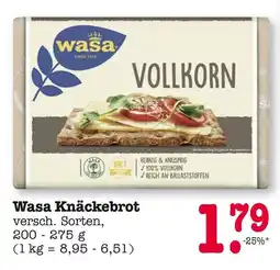 E-Center Wasa knäckebrot Angebot