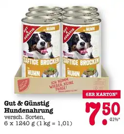 E-Center Gut & günstig hundenahrung Angebot