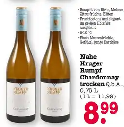 E-Center Kruger rumpf chardonnay trocken q.b.a Angebot
