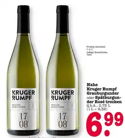 E-Center Kruger rumpf grauburgunder oder spätburgunder rosé trocken Angebot