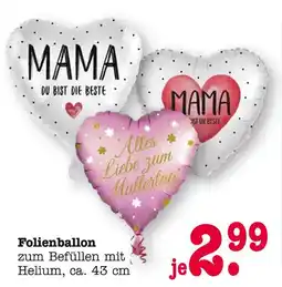 E-Center Folienballon Angebot