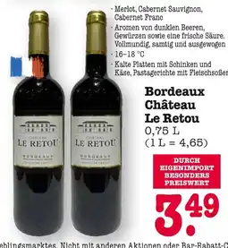 E-Center Bordeaux château le retou Angebot
