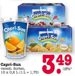 E-Center Capri-sun orange oder kirsche Angebot