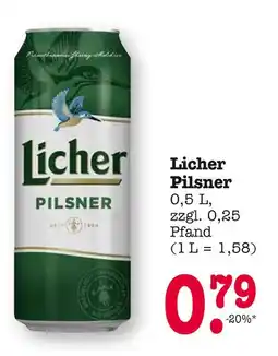 E-Center Licher pilsner Angebot