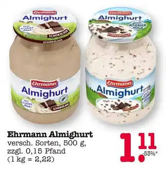 E-Center Ehrmann almighurt Angebot