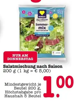 E-Center Edeka salatmischung nach saison Angebot