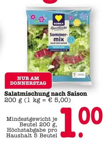 E-Center Edeka salatmischung nach saison Angebot