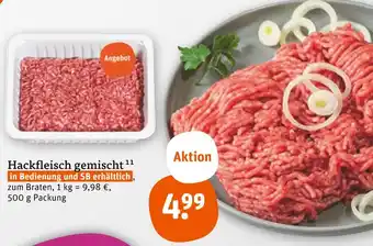 tegut Hackfleisch gemischt Angebot