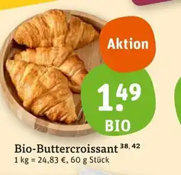 tegut Bio bio-buttercroissant Angebot