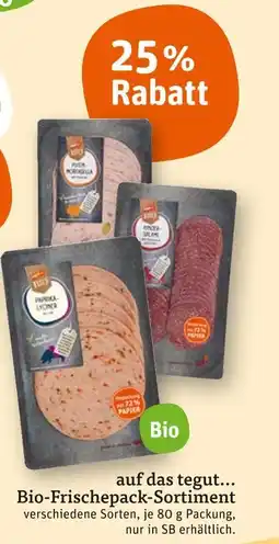 tegut 25% rabatt Angebot