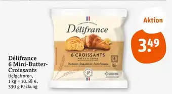 tegut Délifrance 6 mini-butter-croissants Angebot