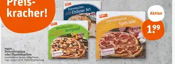 tegut Tegut... steinofenpizza oder flammkuchen Angebot