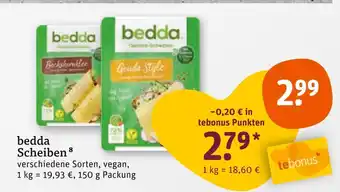 tegut Bedda scheiben Angebot