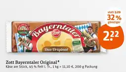 tegut Zott bayerntaler original Angebot