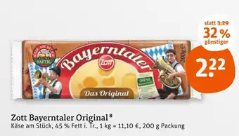 tegut Zott bayerntaler original Angebot