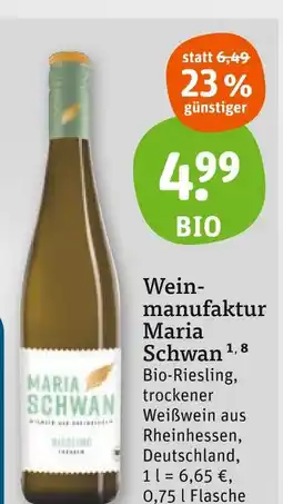 tegut Maria schwan weinmanufaktur maria schwan Angebot