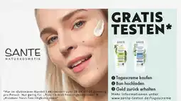 tegut Sante pore control feuchtigkeitscreme oder moisture fresh feuchtigkeitscreme Angebot