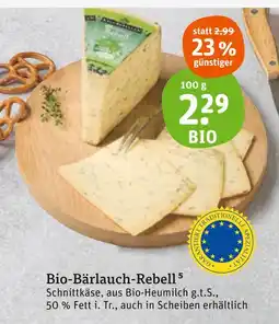 tegut Bio-bärlauch-rebell Angebot