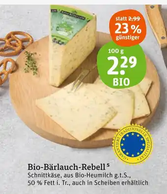 tegut Bio-bärlauch-rebell Angebot