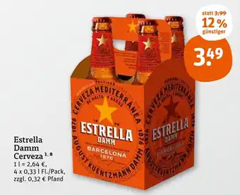 tegut Estrella damm cerveza Angebot