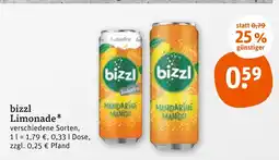 tegut Bizzl limonade Angebot