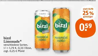 tegut Bizzl limonade Angebot