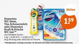 tegut Domestos, viss wc-stein, scheuermilch oder kraft & frische wc-gel Angebot