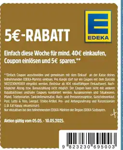 Edeka Edeka 5€-rabatt Angebot