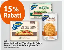 tegut Wasa 15 % rabatt Angebot