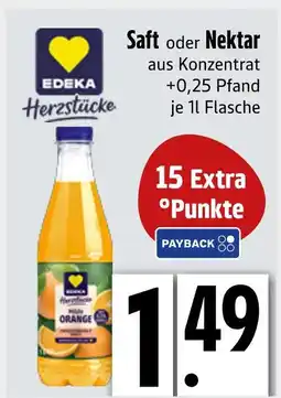 Edeka Edeka saft oder nektar Angebot