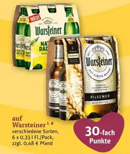 tegut Warsteiner 30-fach punkte Angebot